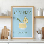 Gin Fizz Vibes Plakat