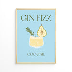 Gin Fizz Vibes Plakat