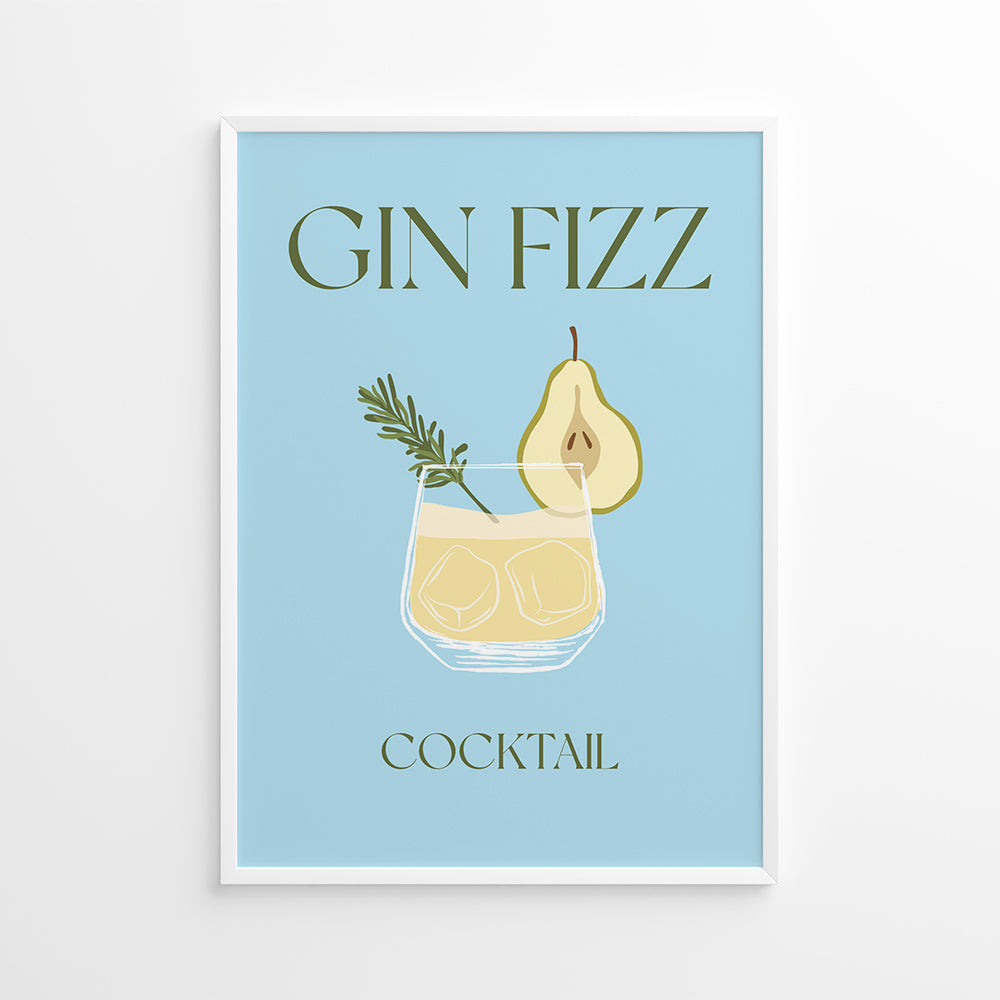 Gin Fizz Vibes Plakat